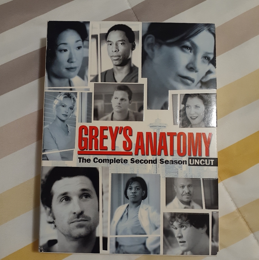 Grey's Anatomy  The Complete Second Season UNCUT  DVD Set